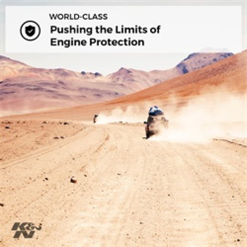 Hyundai Santa Fe Sport Performance Air Intake - K&N Engineering - High-Flow Drop In - `17-`18